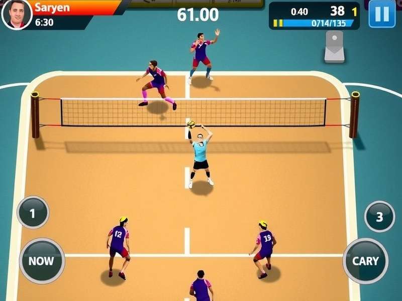 Volley Titans Gujarat Supreme Gameplay Screenshot